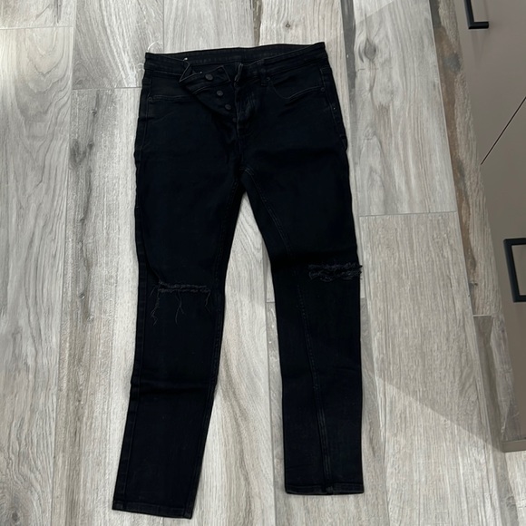 Ksubi Other - Mens Ksubi van winkle black ripped knees size 34